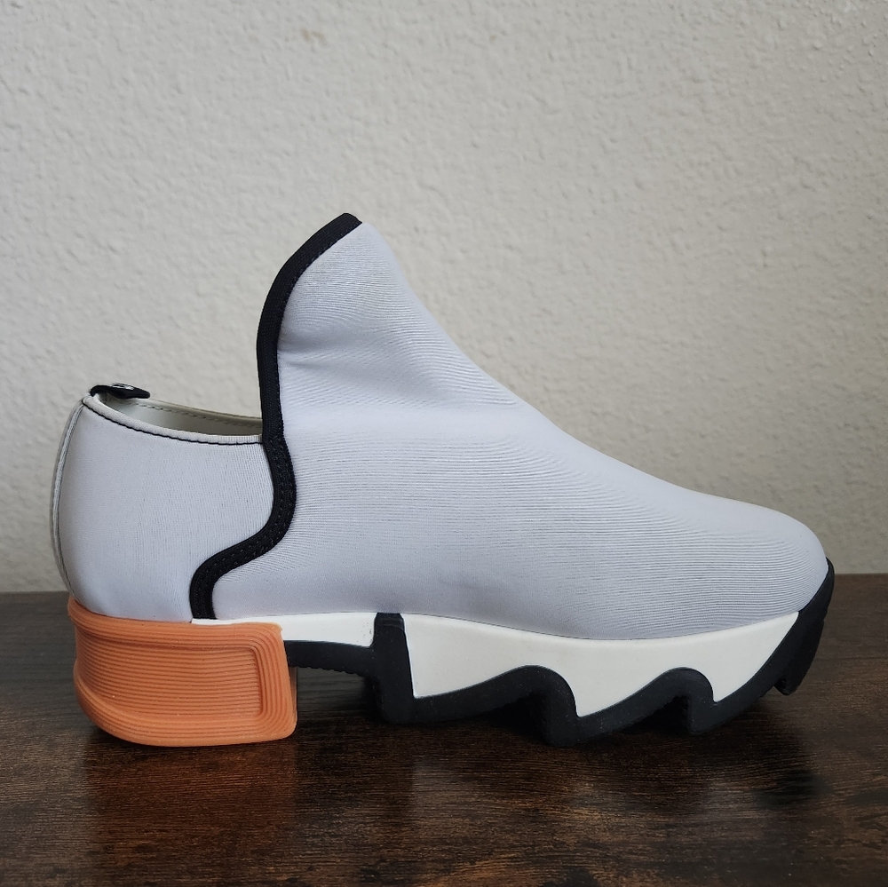 iRi WES Grey Outline Low Top Sneaker Sz 37